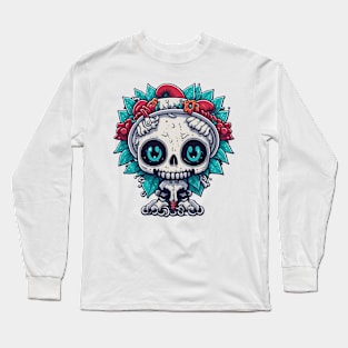 Skeleton Xmas Long Sleeve T-Shirt